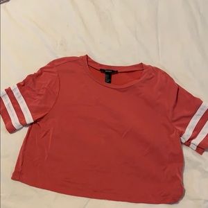 Forever 21 Short sleeved Crop Top